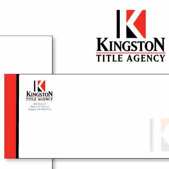 Kingston Title Agency Logo & Stationery Set