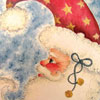 Santa Moon Christmas Card published by Recycled Paper Greetings