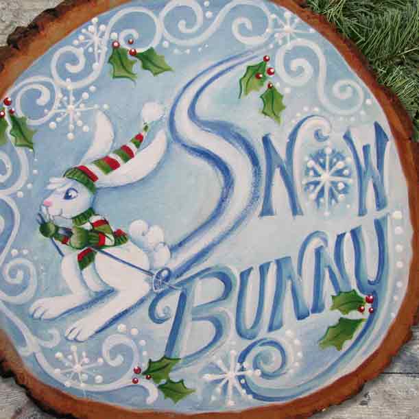 Snow Bunny Wall Art